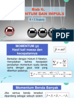 Fisdas (6) Momentum Dan Impuls Ok