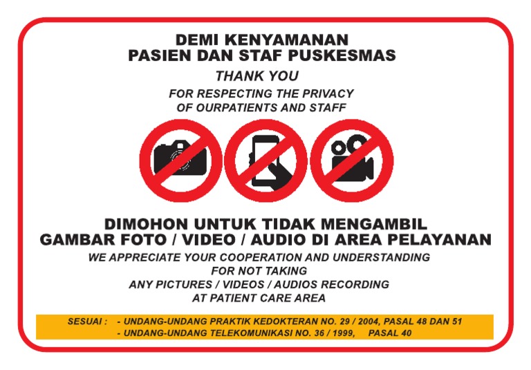 Dilarang Merekam KMR 2021 | PDF