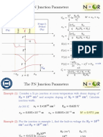The PN Junction Parameters: Depletion Region ( )