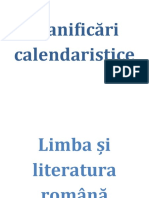 5.Coperți Planificări Calendaristice