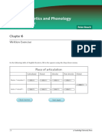 English Phonetics and Phonology4 Unit6 Extra Exercises