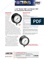 Solfrunt 4-1/2" Model 1981 and Model 1981 With Dampened Movement