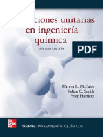 Operaciones Unitarias en Ingenieria Quim