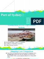 Port of Sydney Final