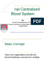 National Centralized Blood System