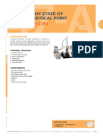 Mod. C-AV-13/EV: Equation of State of Gas and Critical Point