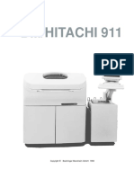 Roche Hitachi 911 User Manual
