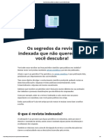 Aprenda Como Publicar Seu Artigo em Uma Revista Indexada