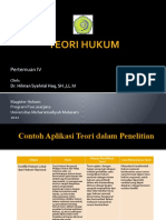 Pertemuan 4 Teori Hukum