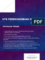 Uts Perekonomian Indonesia