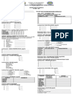 Answer Sheets in Mapeh 8