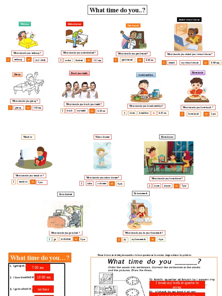 Clase Ingles 6to Primaria 26-10-2021 (SEM 25) | PDF | Meal | Eating ...