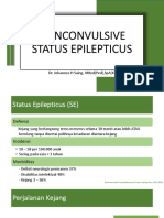 NCSE Non Convulsive Status Epilepticus DR Johannes H Saing SpAK