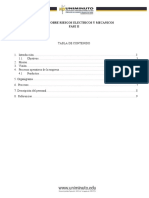 Informe Sobre Riesgos Electricos y Mecanicos