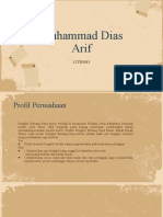 Muhammad Dias Arif: 12TBSM3