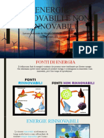 Energie Rinnovabili e Non Rinnovabili