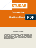 Curso Online: Ouvidoria Hospitalar e Atendimento ao Cidadão