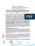 Contrato de Consorcio San Miguel - Sedapal - Rincinada