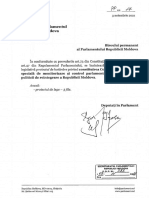 Parlamentul Republicii Moldova A Constituit o Comisie Cu Privire La Reintegrare