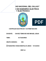 Actuadores Informe Previo