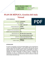 Plan de Réplica Ie Juan Xxiii - Gestión Aula Virtual.2021.A