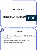 Pertemuan I