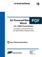 Air Powered Man Rider Winch LS2-150RLP Series Models