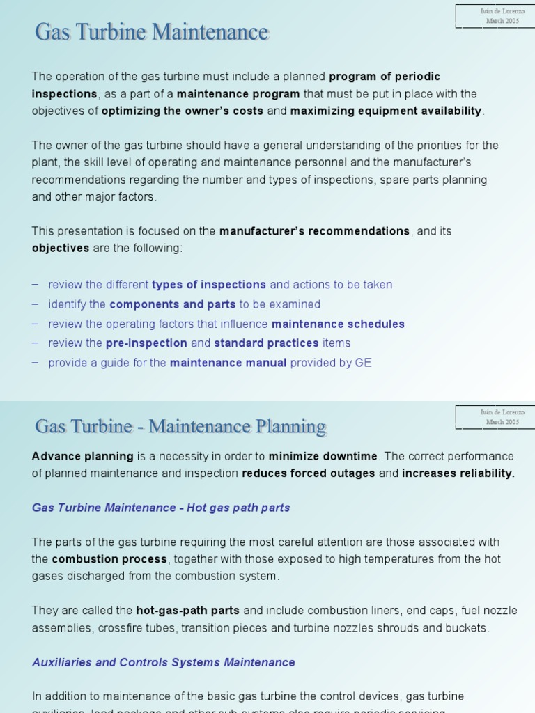 Gas Turbine Combustion Inspection Guide | PDF | Gas Turbine | Fatigue ...