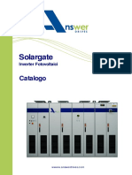 Solargate Dati tecnici