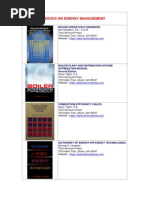 Books on Energy Management