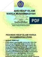 Pedoman Hidup Islami Warga Muhammadiyah (Phim) 1