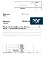 Document Title:: Compliance