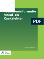 Patiënteninformatie Mond - en Kaakziekten (1e Druk)