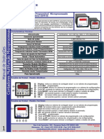 Contadores multifunção microprocessados