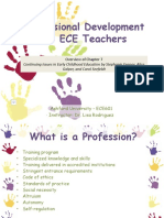 Professional Development For ECE Teachers