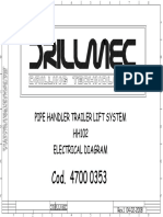 Pipe Handler Trailer Lift System Electrical Diagram