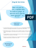 1.1 El MKT de Servicios, Clasificación y Tipos de Servicio