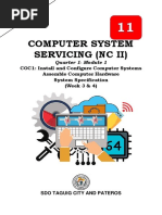 Computer System Servicing (NC Ii)