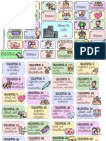 Tablero Sustantivos y Adjetivos PDF