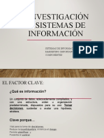 MKT - Clase 01 - InvestigaciÃ N y Sistemas de InformaciÃ N