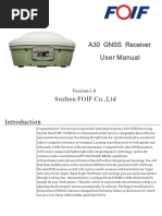 A30 GNSS Receiver User Manual