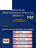 Sosialisasi PKM-GT 2009