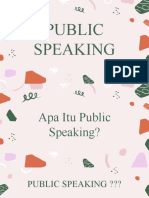 Public Speaking