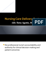 Kuliah Nursing Care Delivery Sistem