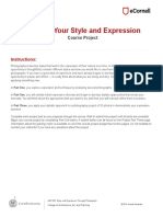 Develop Your Style and Expression: Instructions