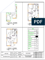 House Floor Plan 42 Square Meters Scale: 700:1 Power Layout 42 Square Meters Scale: 700:1