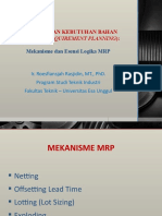 6 MRP Bagian 2 Mekanisme Dan Esensi Logika MRP