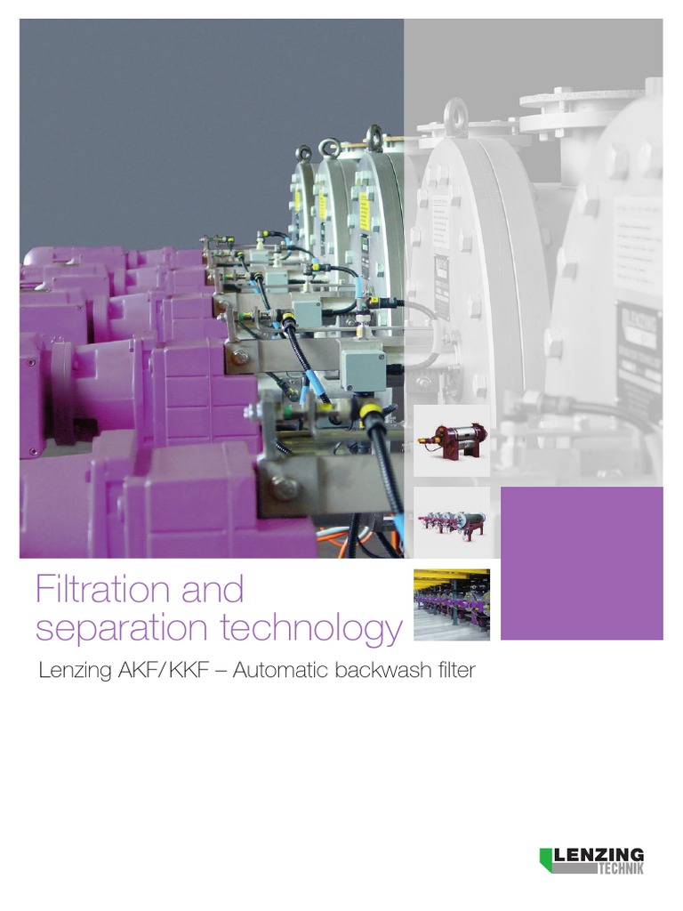 Filtration and Separation Technology Lenzing AKF / KKF Automatic