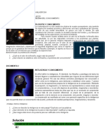 EJERCICIO DE LECTURA SOBRE EL PROBLEMA DEL CONOCIMIENTO 2021 Realizado