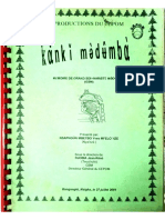 Memoire de Recherche en Langue Medumba: Kànkì Mə̀dʉ̂mbɑ̀ (L'orthographe Du Medumba) Par Yves Mbetbo